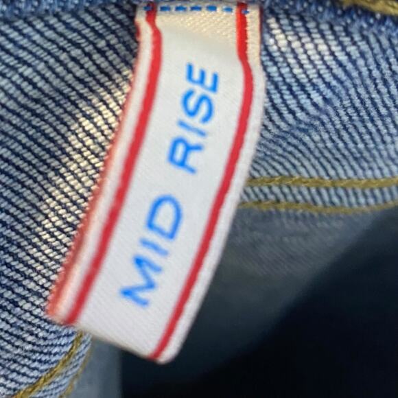 Sneak Peek Medium wash distressed skinny jeans - Juniors Size 9 - Picture 8 of 12